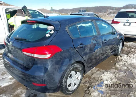 2017 Kia Forte Lx z USA, uszkodzony, nr VIN KNAFK5A81H5686454